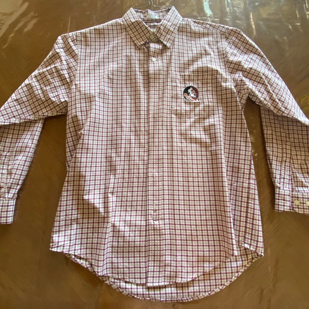 Mens Florida State Button Down Shirt